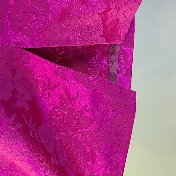 Gunne Sax by Jessica Mclintock 90s Dress Pink Bow Back - Picture 8 of 10